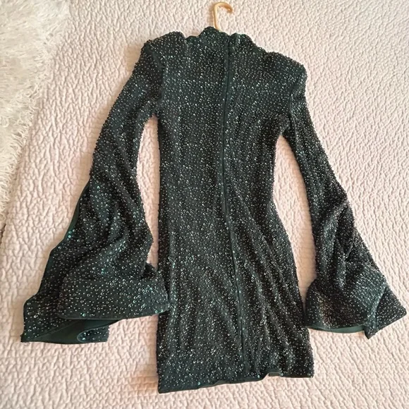 x REVOLVE Mr. Gibson Mini Dress in Hunter Green
Michael Costello - Picture 4 of 9